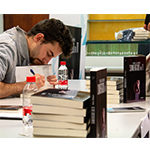 Eric Elmer autor de Todo o nada. Editorial Adarve, Escritores de hoy